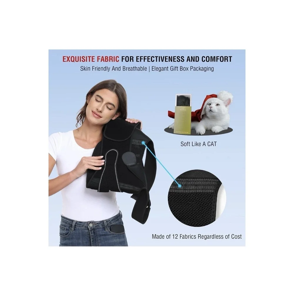 Enthra Back Brace Posture Corrector with Spine Vertical Alignment System -Unisex - Picture 5 of 8